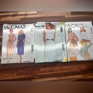 Rare Vintage McCall‘s sewing patterns. True 70‘s and 80‘s